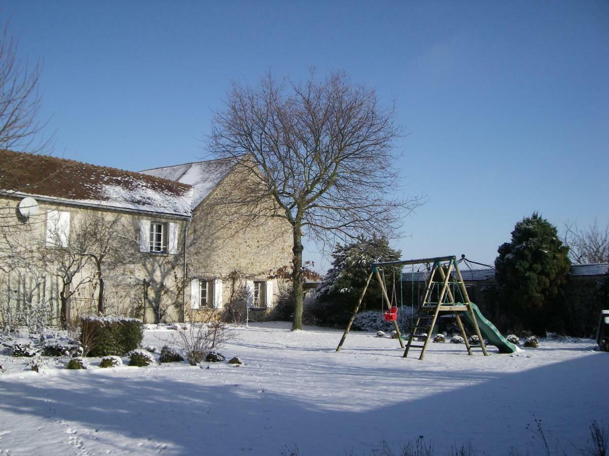 La Ferme Le Merger Acomodação com café da manhã La Ferté-Gaucher Exterior foto